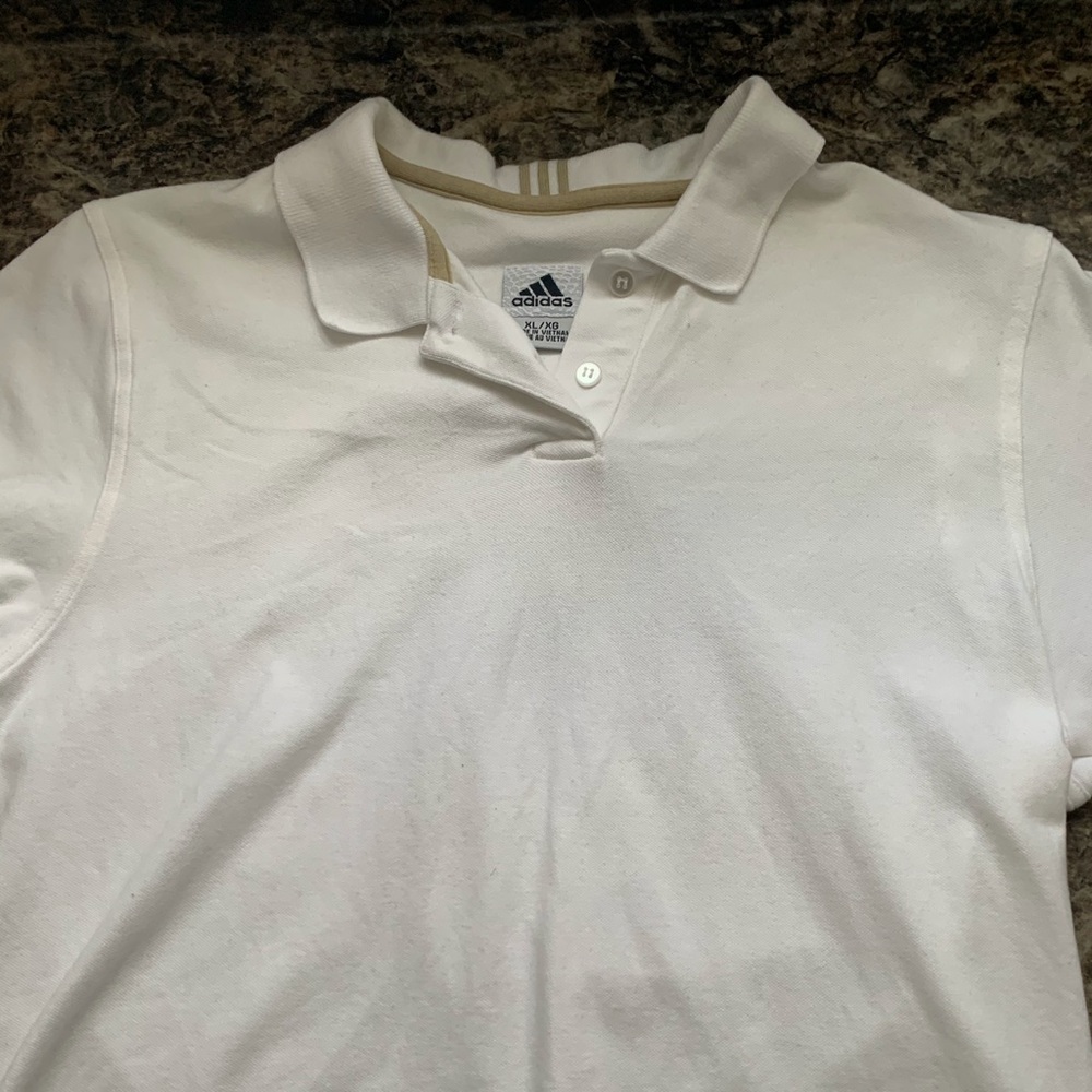 Adidas women’s polo short sleeve top